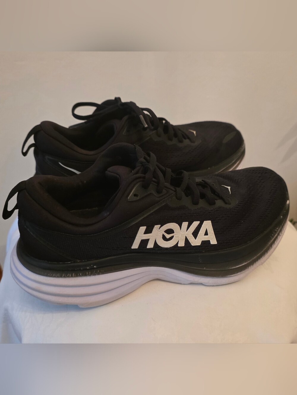 HOKA Women's Black Performance Running Shoes